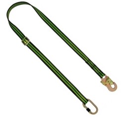 Kratos FA 40 901 20 Adjustable Work Positioning Webbing Lanyard