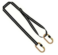Kratos FA 40 905 20 Flame Resistant Work Positioning Webbing Lanyard