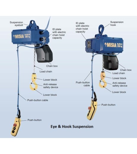 Misia MH Electric Chain Hoist