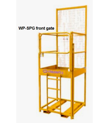 Raised Height Forklift safety Cage - Contact WP 