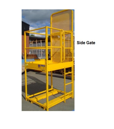 Raised Height Forklift safety Cage - Contact WP 