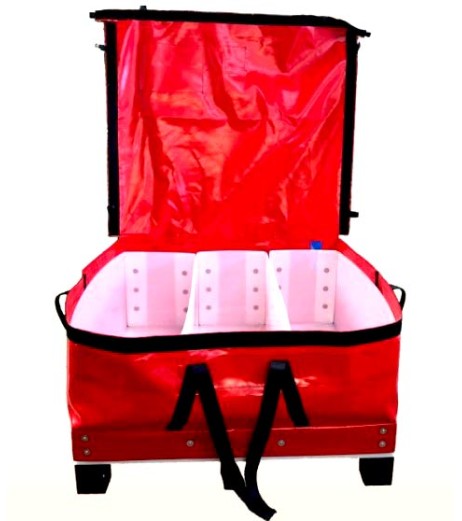 Lidded Box Type Lifting Bag with Pallet Feet Option - CLB