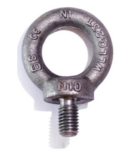 Green Pin Eye Bolt - Din580 Metric