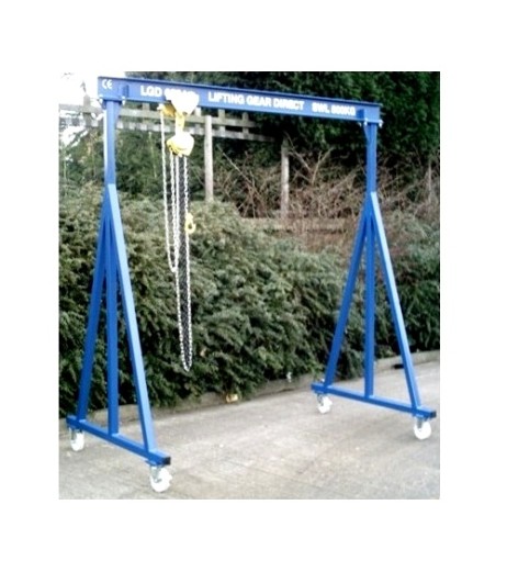 1000KG Lifting Gantry with 4.5MTR Under beam x 5MTR Span